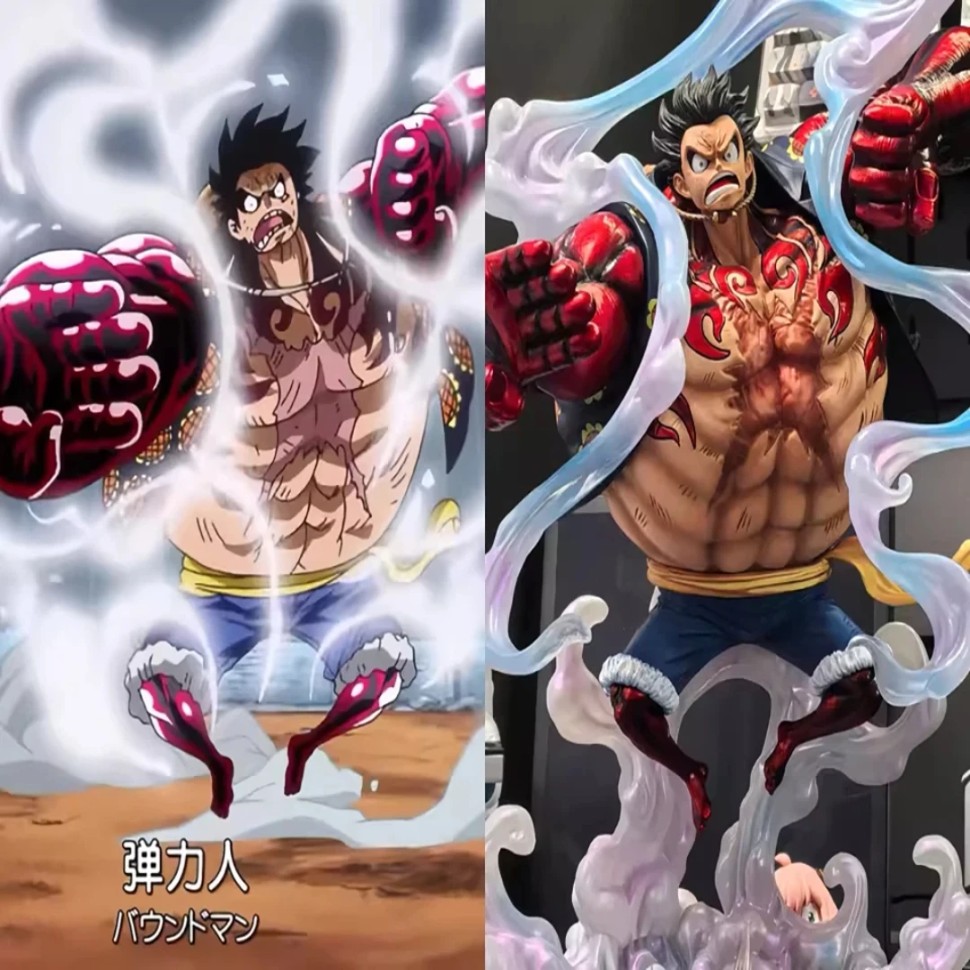 

Коллекционная фигурка Monkey D. Luffy Dream Gear 4 GK, 38 см, аниме-статуэтка, украшение для рабочего стола, креативный подарок для мальчиков, девочек и фанатов.