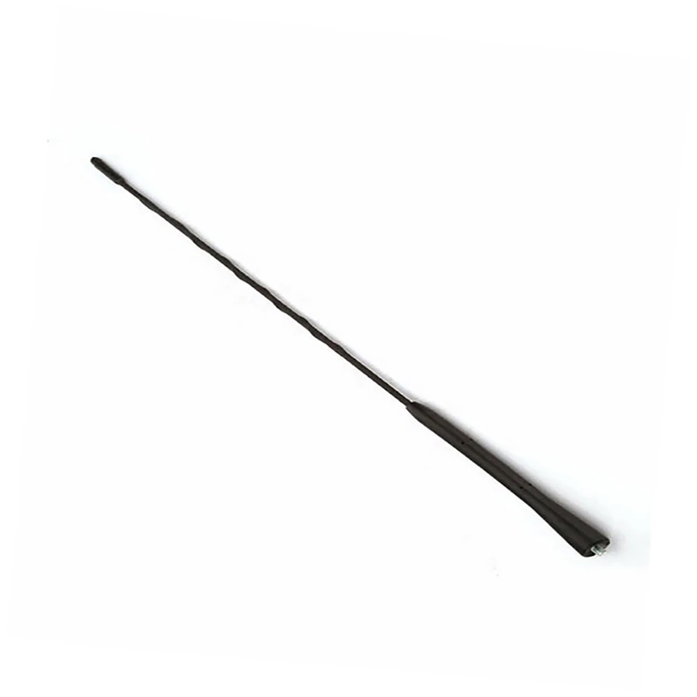 16 Inch Universal Car Antenna Mast Spiral Whip Aerial AM FM Roof Antenna Replacement Easy Installation