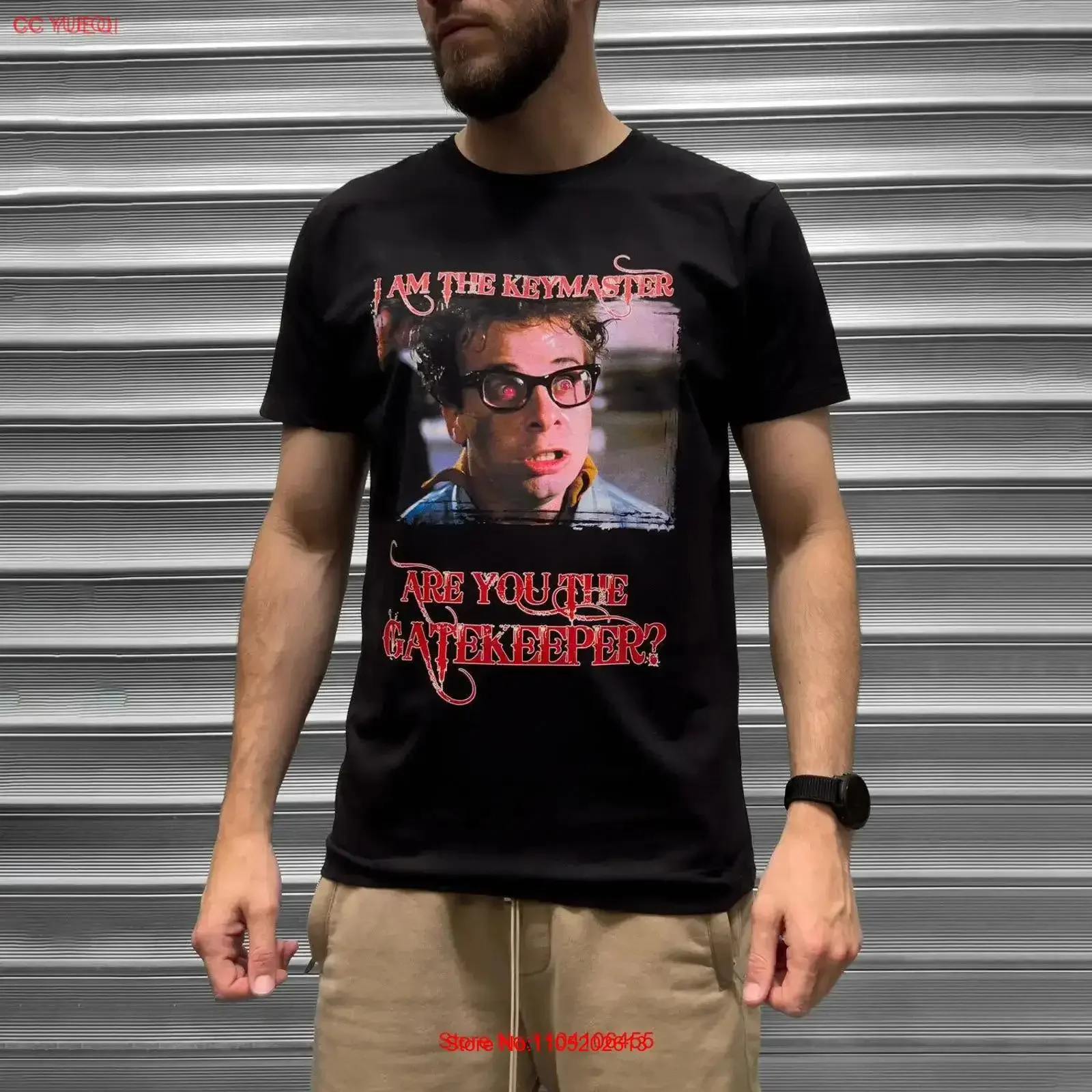 Футболка Ghostbuster Keymaster Gozor Zuul Ecto 1, Peter Venkman Ray Stantz Proton, винтажная стираная дышащая уличная одежда с графикой