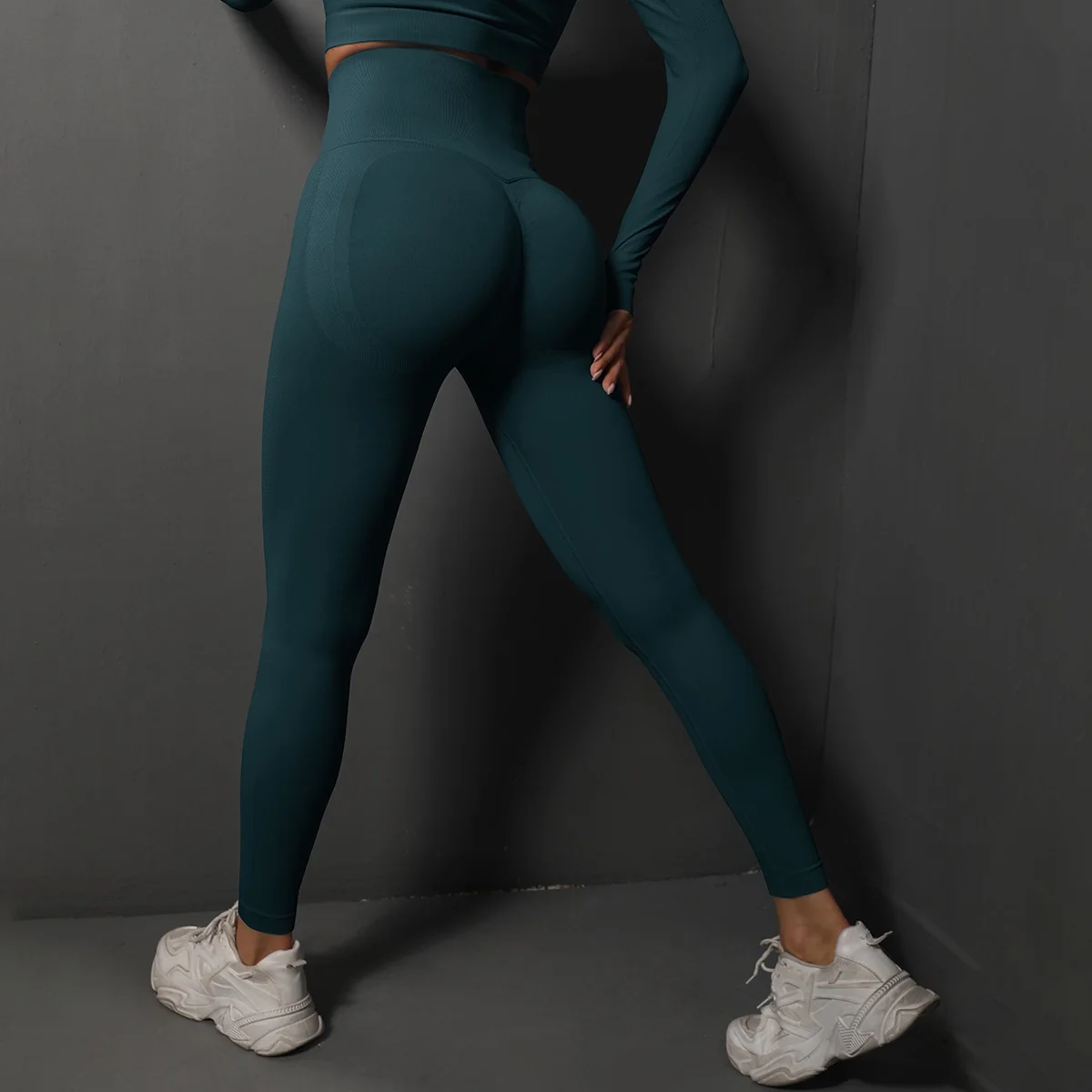 Cloud Hide Blue Yoga Pants SEXY Women Fitness Gym Sports Leggings Seamless Tights High Waist Female Trousers Workout Sportswear image 2