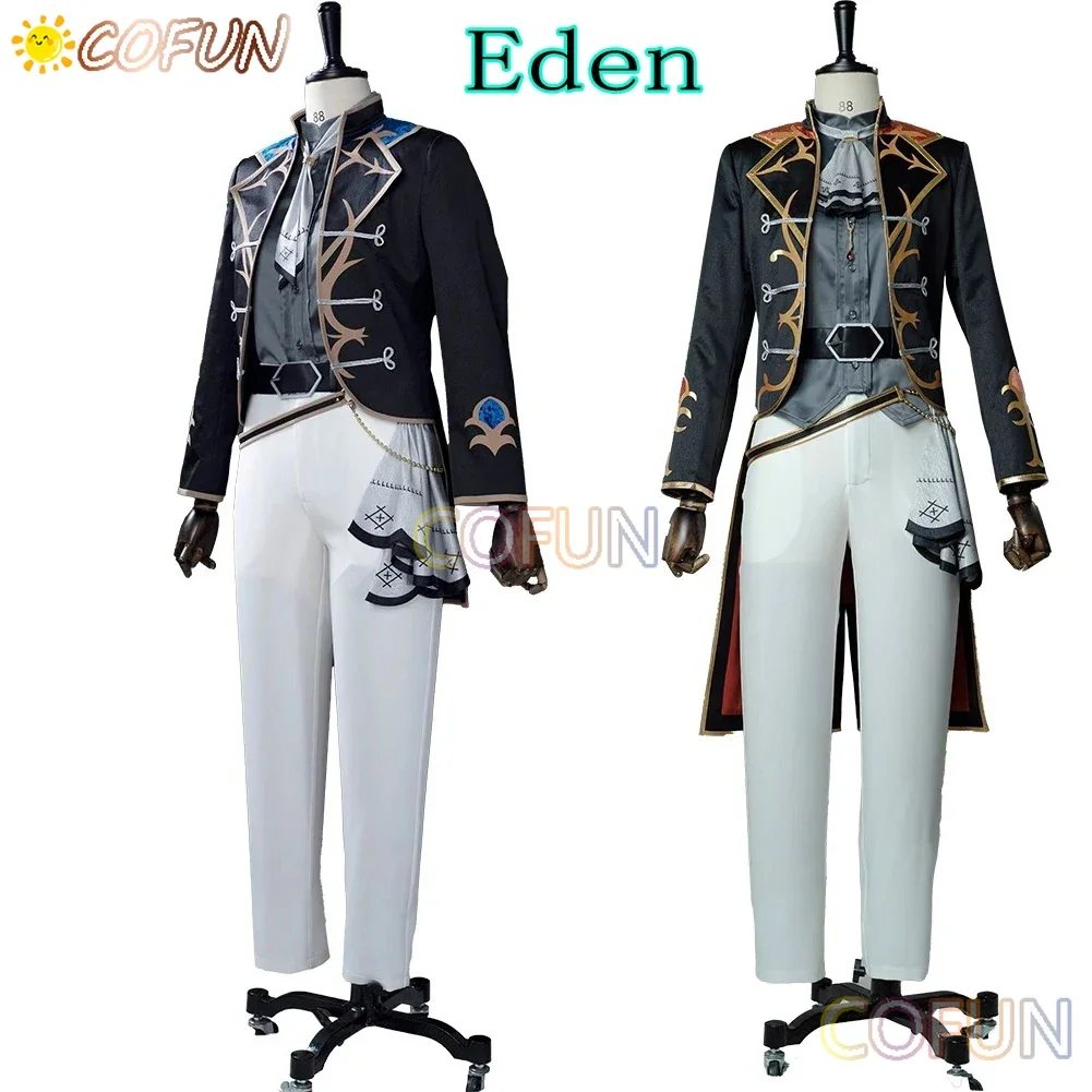 COFUN [Customized] Ensemble Stars! Eden Team Uniforms Sazanami Jun / Saegusa Ibara / Tomoe Hiyori / Ran Nagisa Cosplay Costume