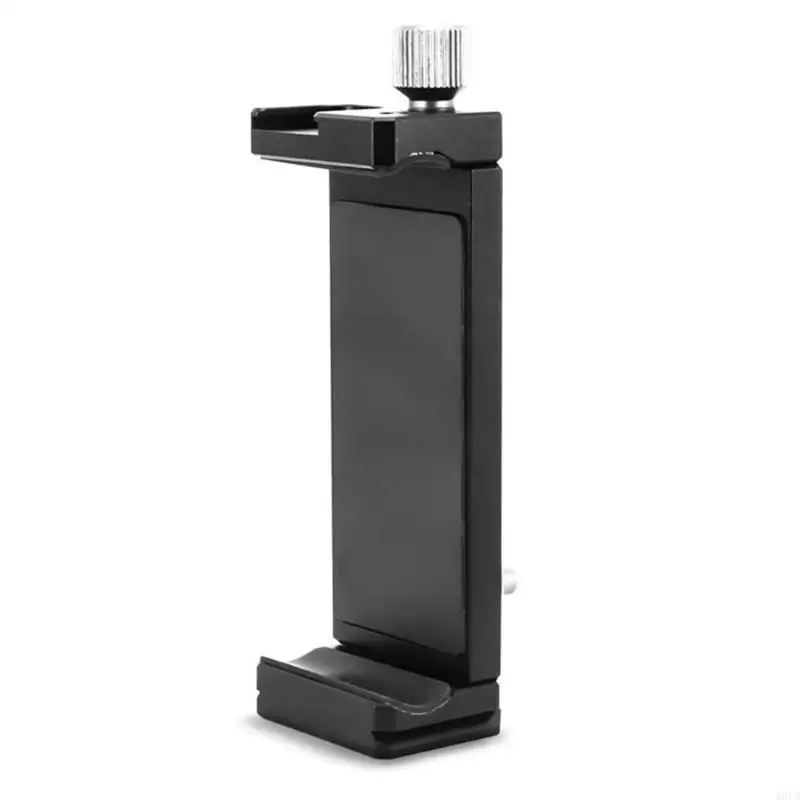 Aluminum Tripods Phone Tablets Holder Clamp with Cold Shoe Slot and Quick Release