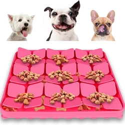 Pet supplies Dog Food Slow Feeder Sniff with Suction Cup for Large Train Your Dog's Senses with Our Silicone Snuffle Mat