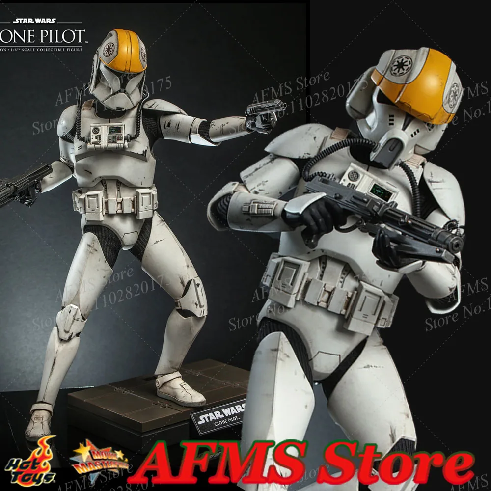 HOTTOYS MMS648 1/6 Scale Collectible Figure Clone Pilot Star Wars：Episode Attack of the Clones12Inch Men Action Figure Soldier