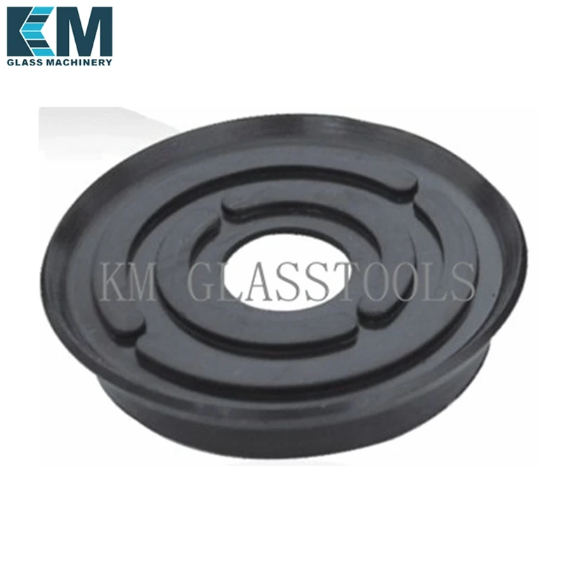 10 Pieces! Rubber Suctiop cup Diameter 88MM , Hole 25MM. For Glass shape machine,Enkong glass machine.