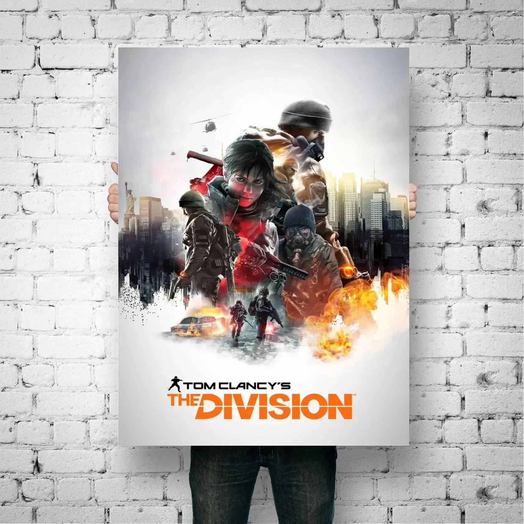 Classic Division 2 Video Game Canvas Art  and Wall Art Poster Picture Print Modern Family bedroom Decor Posters