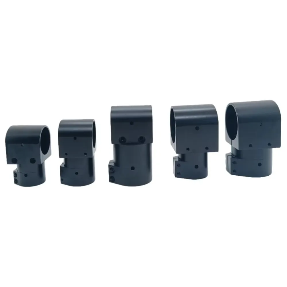 Collier de serrage en alliage d'aluminium et Fiber de carbone, accessoire de connexion à aile fixe, multi-axes, UAV, train d'atterrissage en T, 40mm, 30mm, 25mm, 20mm