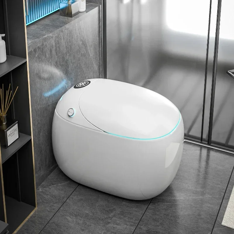 sanitary ware egg shape electric  toilet bowl commode bathroom ceramic automatic smart toilet