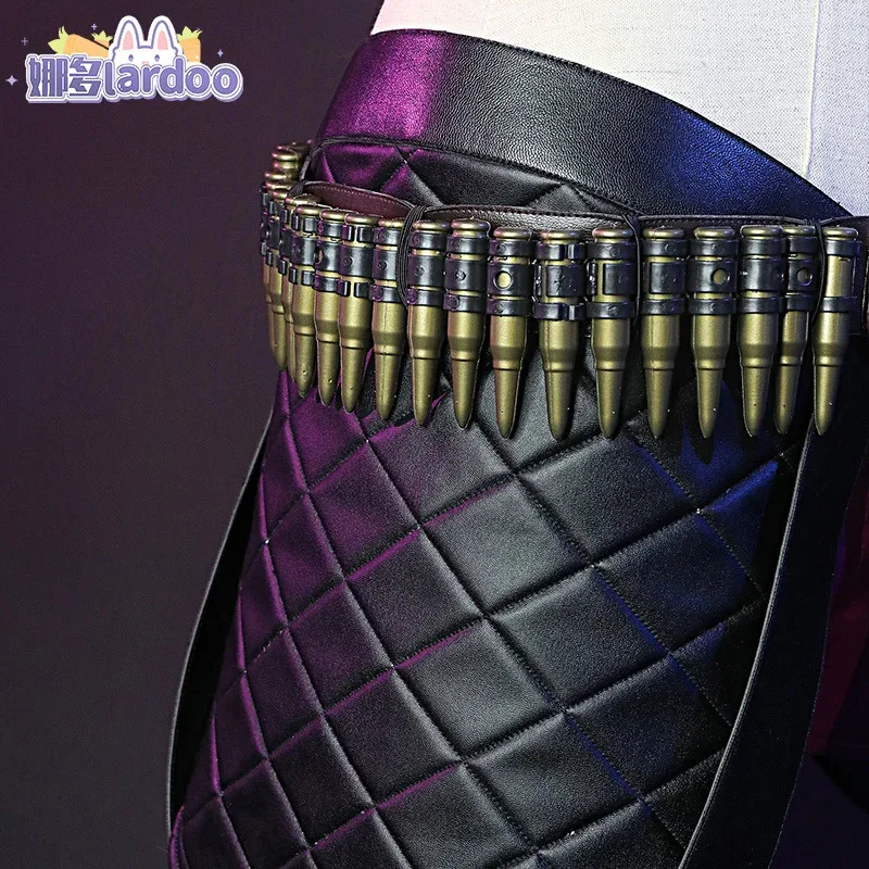 جميع أزياء الحفلات الباروكات Lol Cos Jinx الحرير الخام الجلد مكافحة الشغب لولي تأثيري لعبة أنيمي فتاة Attireb ؛ 4.f'7;j,3'