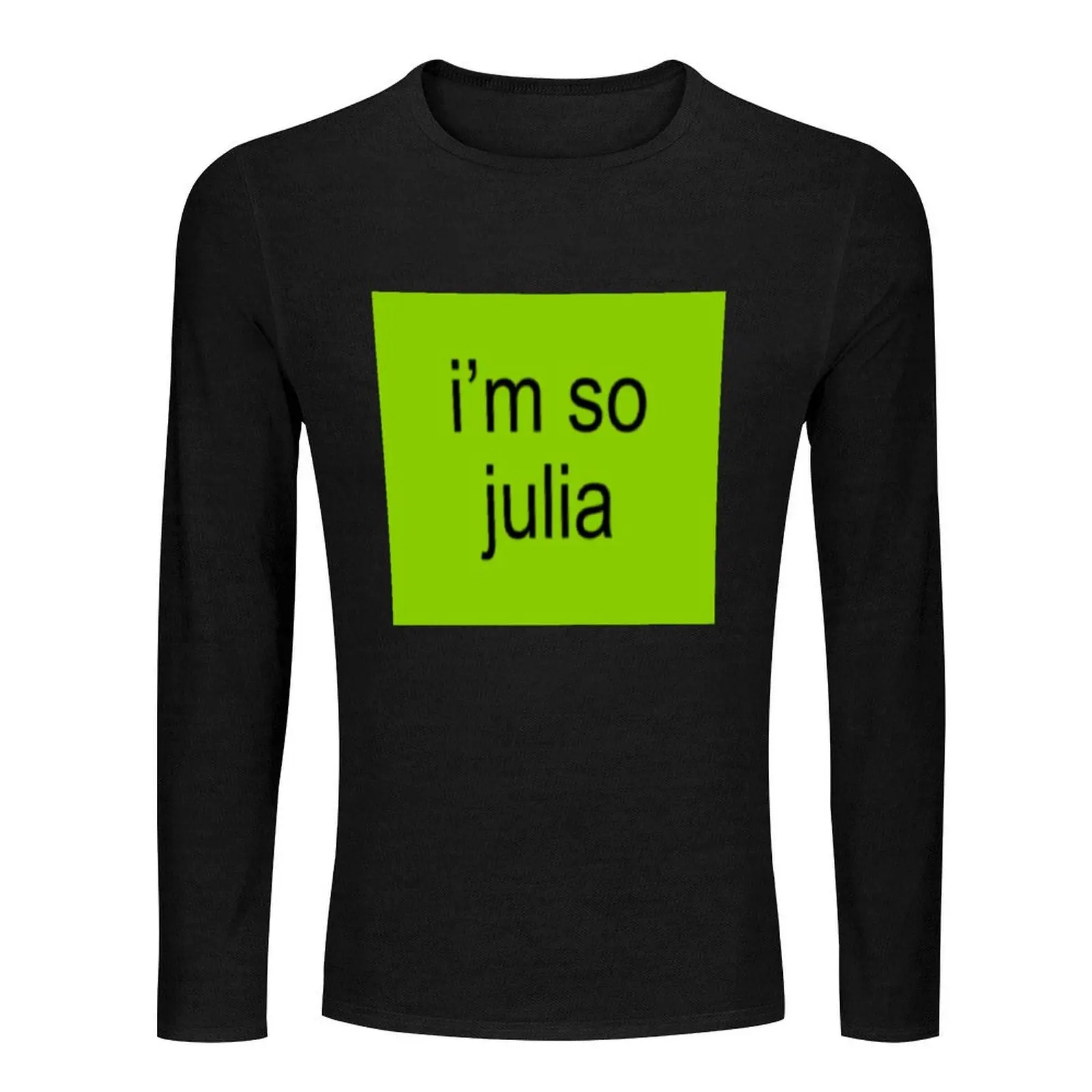 Charli XCX I'm So Julia Long T-Shirt quick drying shirt sports fan t-shirts kawaii clothes heavyweight t shirts mens t shirt