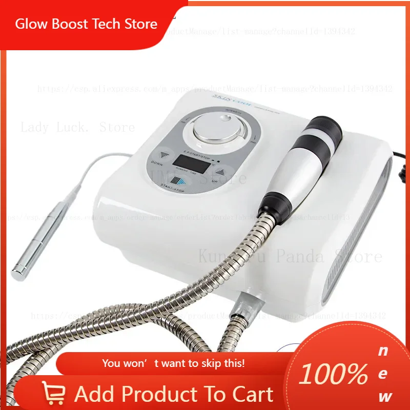 

GBQualified Beauty Machine Ale Cryo-Electroporation Skin Cooling, Lymphatic and Jaundice Overweight Elimination, Face Lifting De