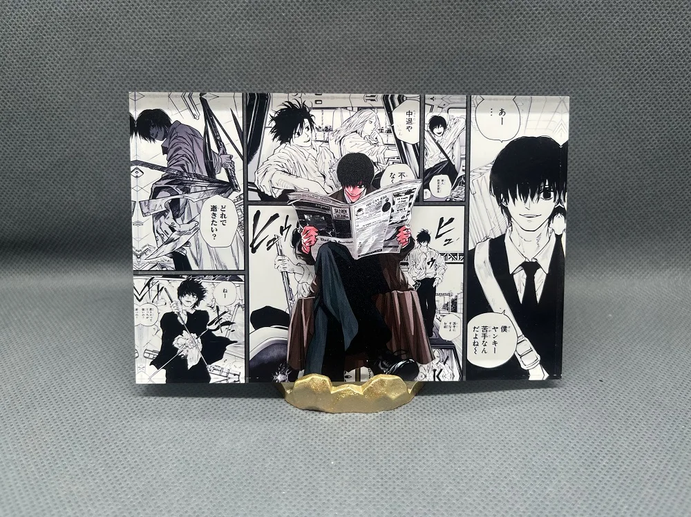 

SAKAMOTO DAYS The charm display of anime - style acrylic bricks A collectible decorative brick that should not be missed