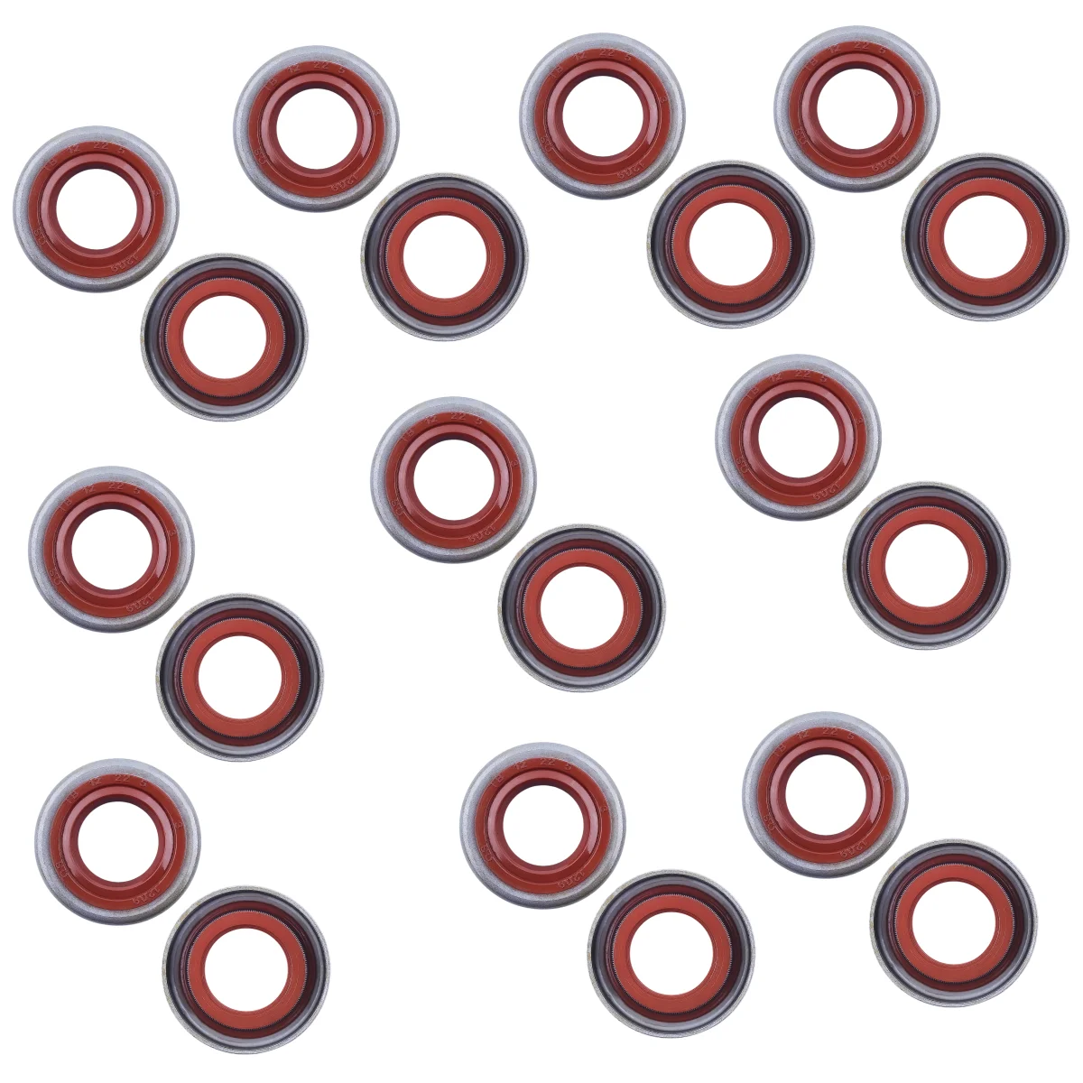 20Pcs Oil Seals For Stihl FS80 FS85 FS90 FS120 FS200 FS250 FS300 FS380 FS400 Brush Cutter Trimmer Lawn Mower 9640 003 1195