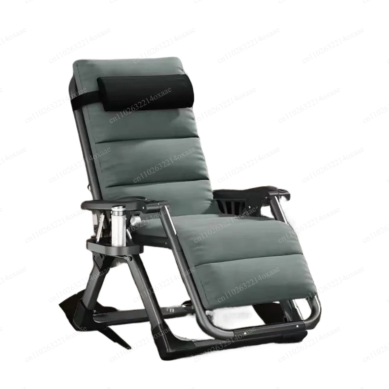 Nap Folding Balcony Recliner Armchair Thickened Backrest Individual Recliner Armchai Multi-function Elderly Recliner Chair