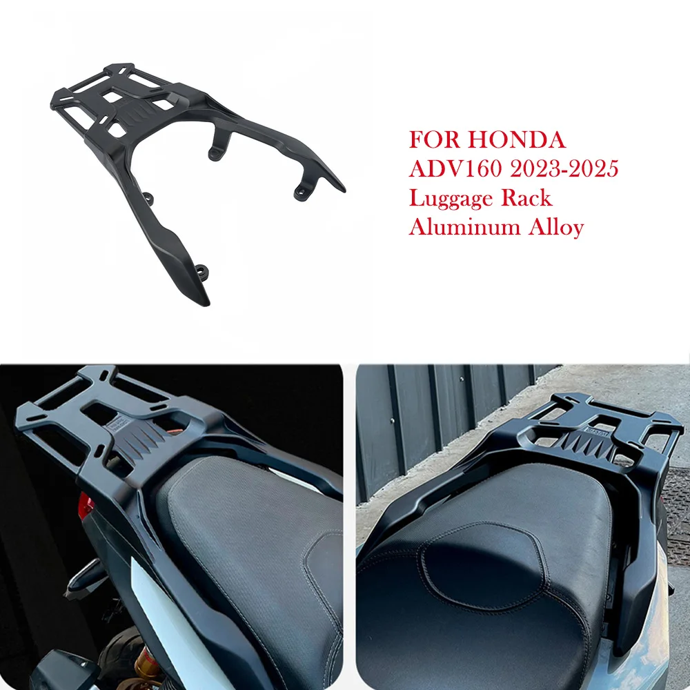 

For Honda ADV160 ADV 160 2023 2024 2025 Motorcycle Modification Aluminum Alloy Rear Rack Luggage Rack Trunk Rack Accessories