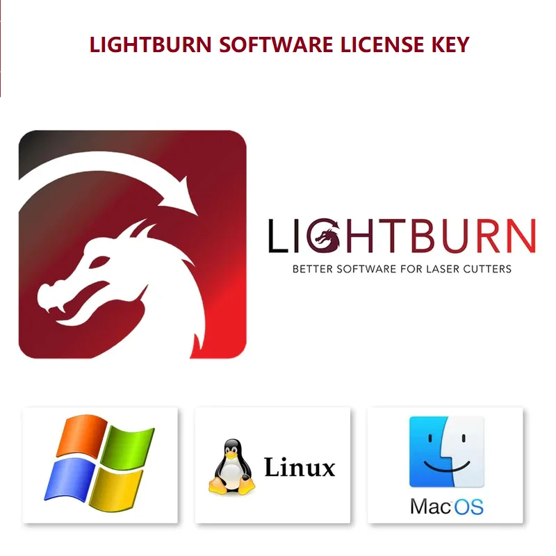 

LightBurn Software Gcode License Key For Laser Engraving Machine