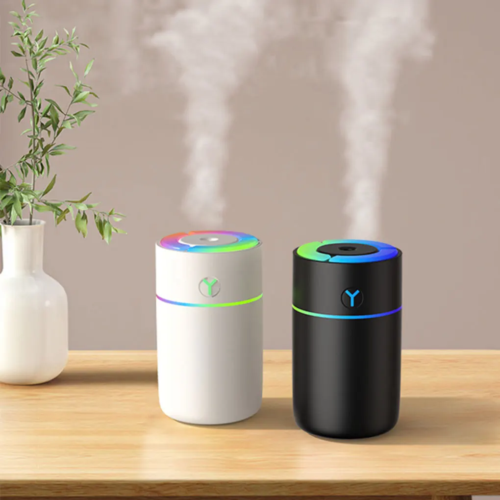 휴대용 자동차 가습기, 주변 조명 7 개 포함, 저소음, 모든 장면에 적합