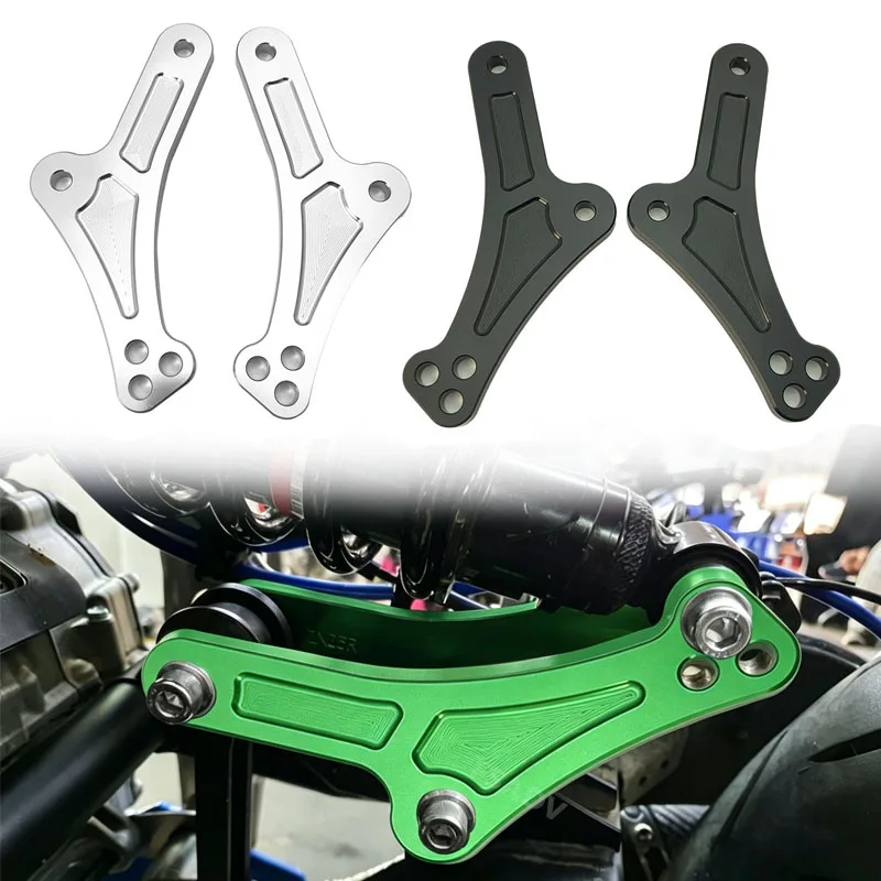 Fit For Kawasaki for Ninja ZX-25R ZX-4R ZX-4RR ZX25R ZX4R ZX4RR 2022-2024 Motorcycle Adjustable Lowering Linkage Drop Link Kit