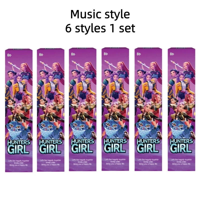 Figurka akcji KPop Demon Hunters, 30 cm, model z PVC, dekoracja na biurko, kolekcjonerska figurka, zabawka dla dzieci, prezent na Boże Narodzenie