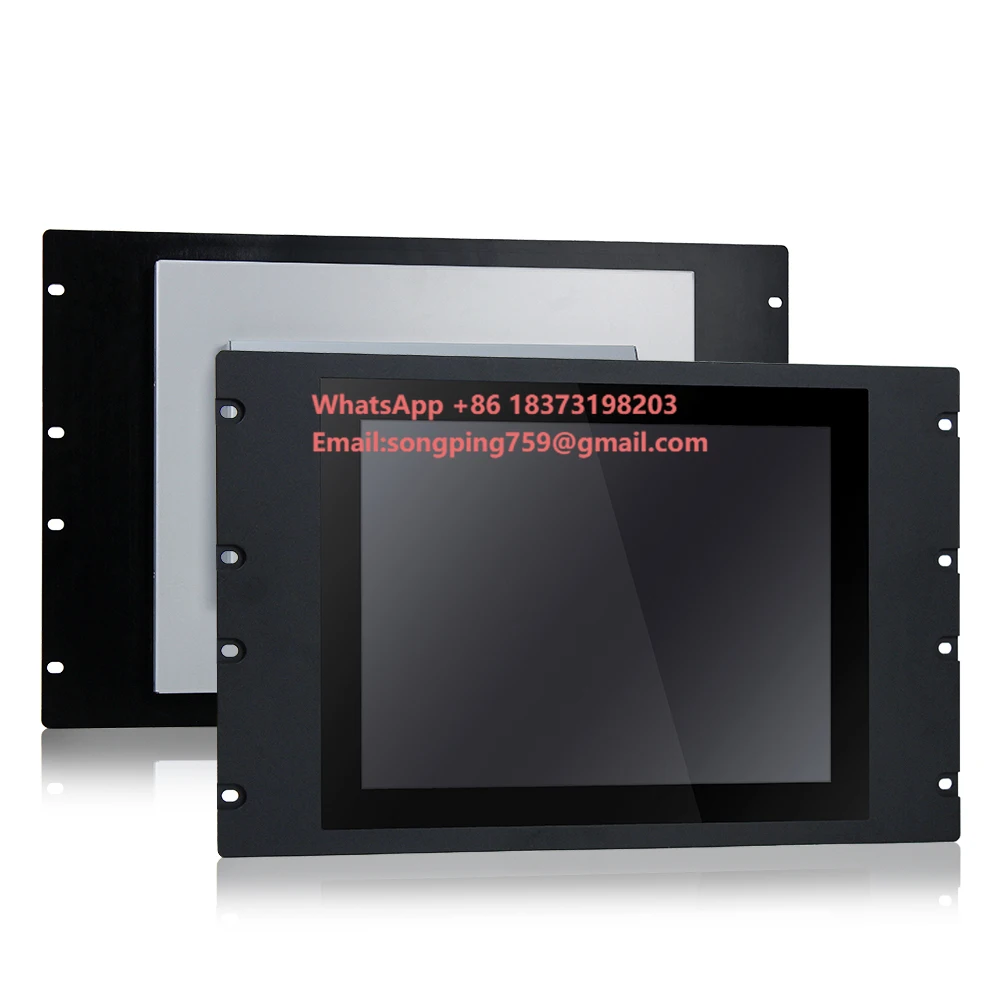 

Промышленный монитор с открытой рамой, 15 дюймов, IP66, водонепроницаемый, с емкостным сенсорным экраном, для установки в стойку, HMI