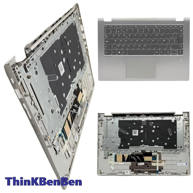 

BE бельгийская клавиатура, платиновый верхний чехол, упор для рук, чехол для Lenovo YOGA 530 Flex 6 14 14IKB 14ARR 5CB0R08826