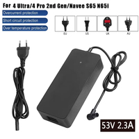 53V 2.3A Charger for 4 Ultra/4 Pro 2nd Gen/Navee S65 N65i Electric Scooter Parts Charger Adapter Power Accessories