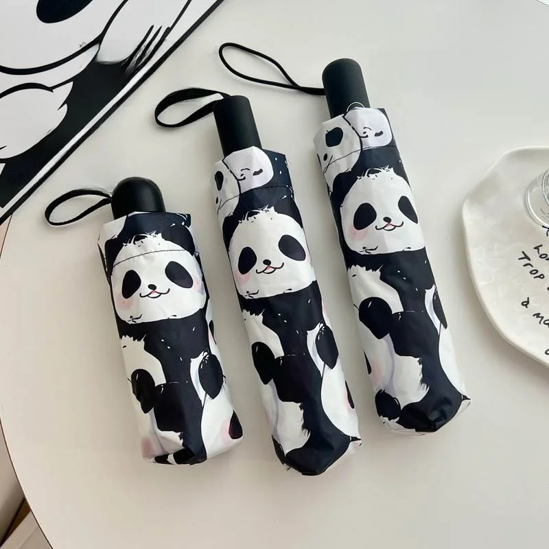 

Auatic Bla Glue Sunscreen Umbrella Tee Fold Sunade Umbrella Advertising Gift Umbrella Home Daily Use Rain Umbrella