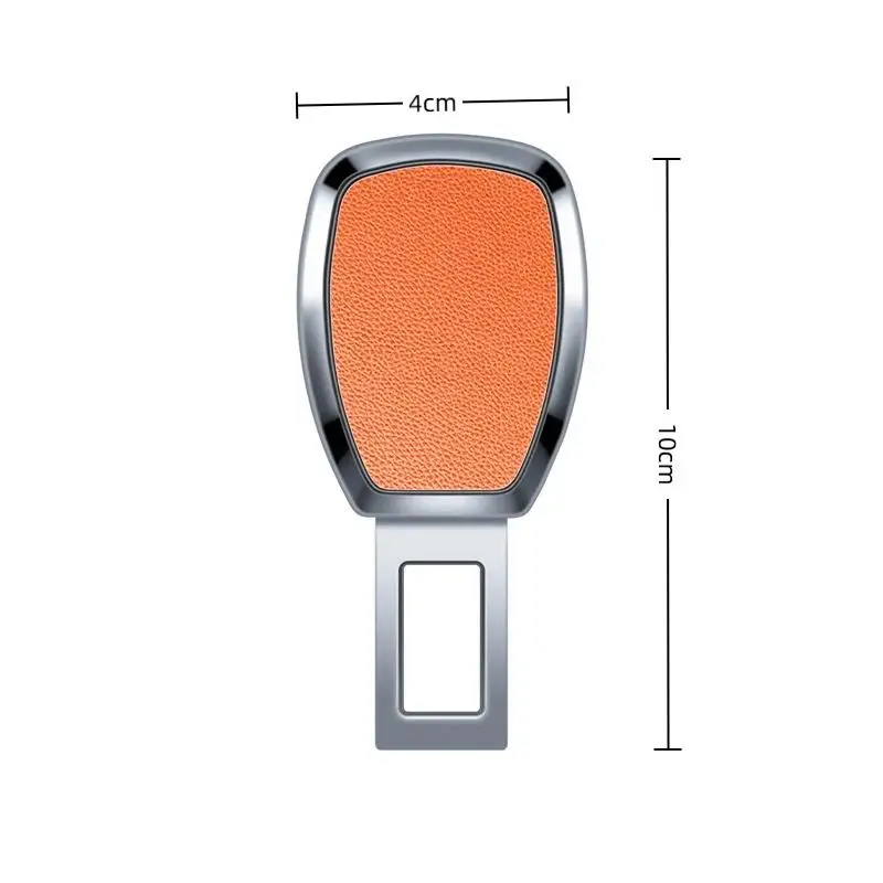 Car Seat Belt Extender Safety Buckle 1/2PCS Shockproof Thick Insert Socket Lock Plug for Bumpy Mountain Road Driving Safety