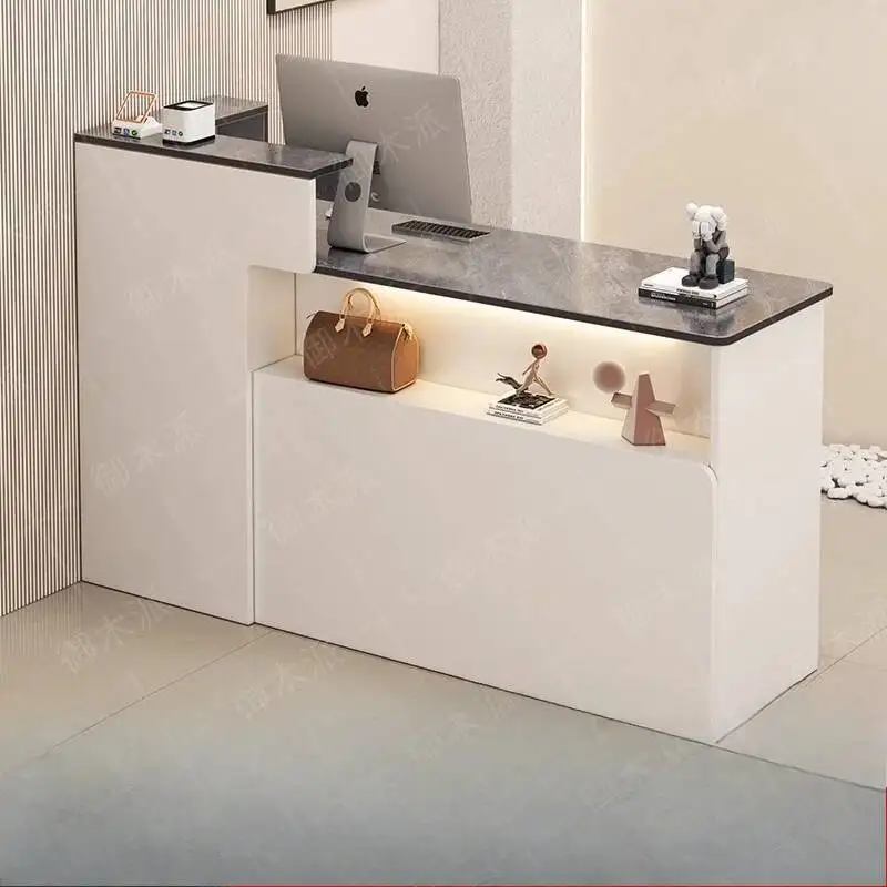 

Desk Reception Customer Adult Modern Design Industrial Commericial Service Reception Desks Welcome Salon Bureau Office Furniture