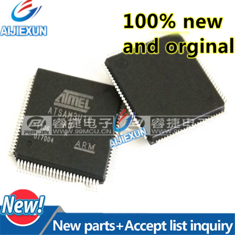 

1 шт. 100% новый и оригинальный ATSAM3U1CA-AU ATSAM3U1CB-AU ATSAM3U1C QFP100 большой запас