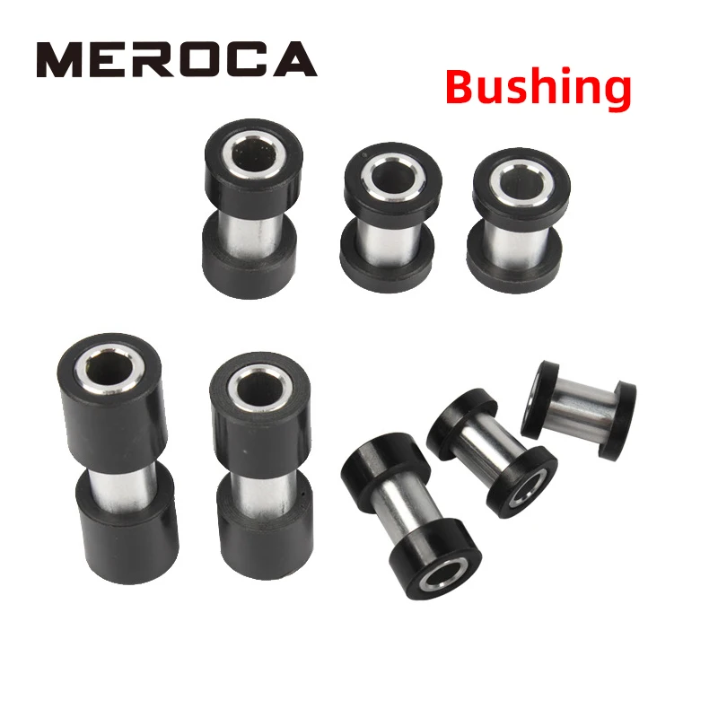 MEROCA Rear Shock Bushing for DNM EXA FORM Bicycle Shock Absorber 22/24/26/32/42/44/50/54/56mm Absorber Suspension Bushing