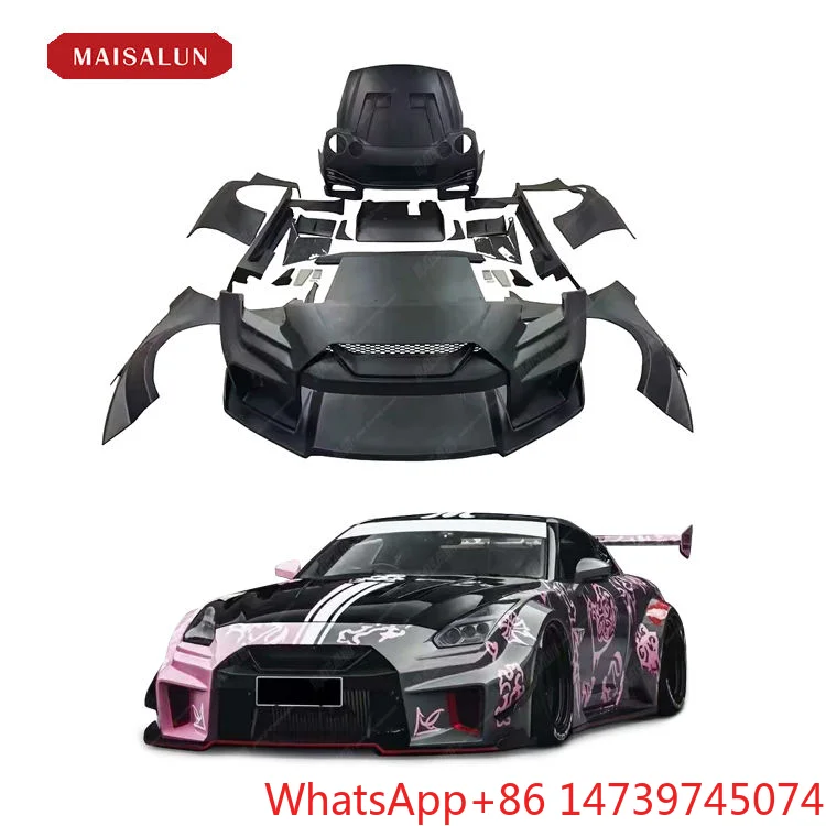 3rd‑Generation LB Wide‑Body Conversion Body Kit Front & Rear Bumper Exterior Tuning PartsCar Partsold‑to‑new Upgrade