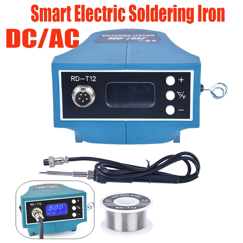 

Smart Electric Soldering Iron DC/AC Two Power Supplying Mode Solder 150-500 ℃ Portable Soldering Station For Makita Battery