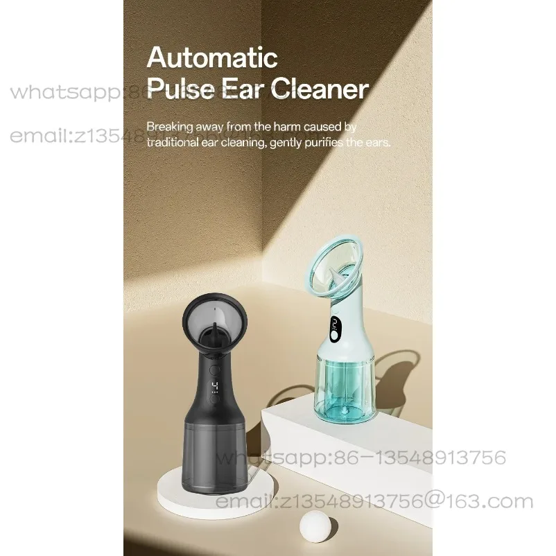Suitable for  Electric ear washer, adult handheld portable earwax remover, automatic rinse ear washer