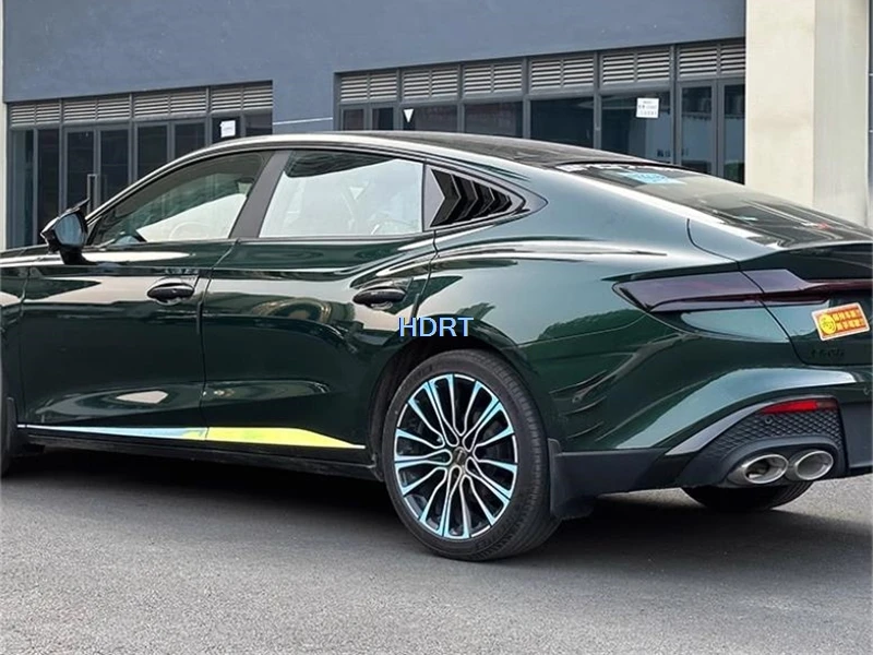 Estilo do carro janela traseira persiana guarnição de vidro triangular obturador cego capa para mg 7 mg7 2023 + protetor acessórios decoração