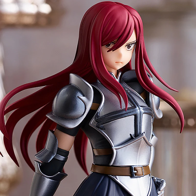 Oryginalny 17cm GSC Up parada Fairy Tail sezon końcowy Erza Scarlet PVC figurka Eruza Model kolekcjonerski lalki