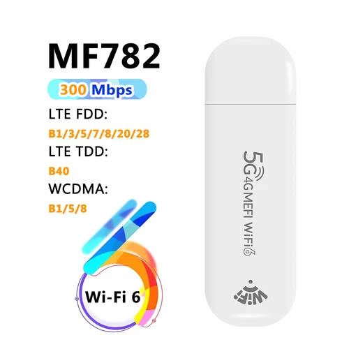 TIANJIE-enrutador Wifi 4G LTE, módem portátil USB con punto de acceso, red de alta velocidad de 100 y 300Mbps, Dongle inalámbrico Wi-Fi 6 y 4