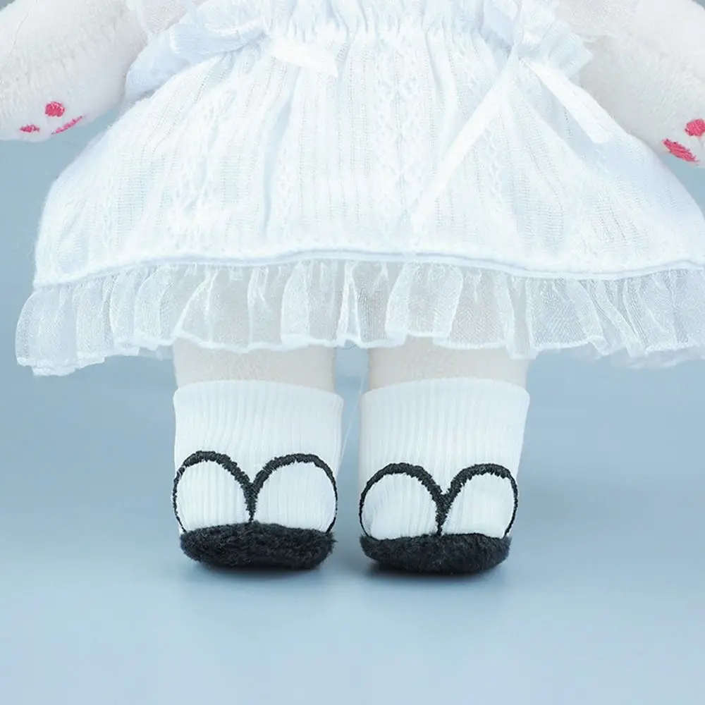 20cm Cotton Doll Plush Shoes Clothes Accessories For 1/12 Dolls Raft Shoes Fashion Boots DIY Doll Gift Toys