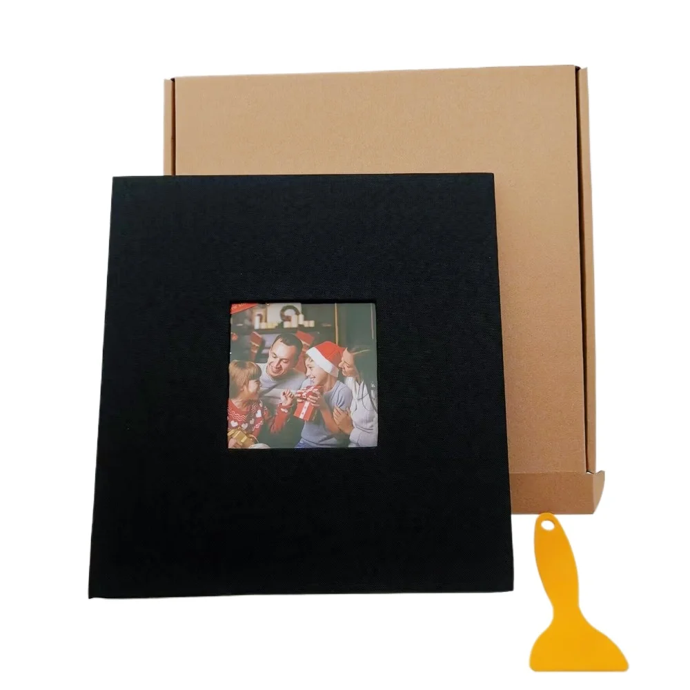 Großes Fotoalbum, selbstklebend, 20 Blatt/40 Seiten, DIY-Bücherregalalbum für Baby, Familie, Jahrestag, Hochzeit, Fotoaufbewahrung, 1–10 Zoll