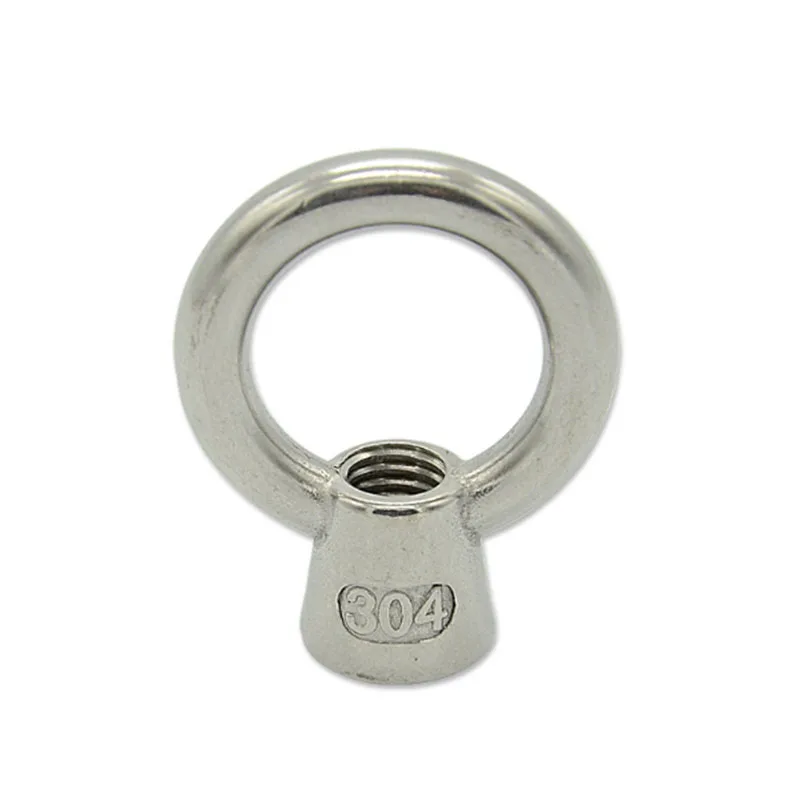Japanese Lifting Nuts 304 Stainless Steel Eye Nut Marine Ring Jis1169 Rigging Hoisting Industrial