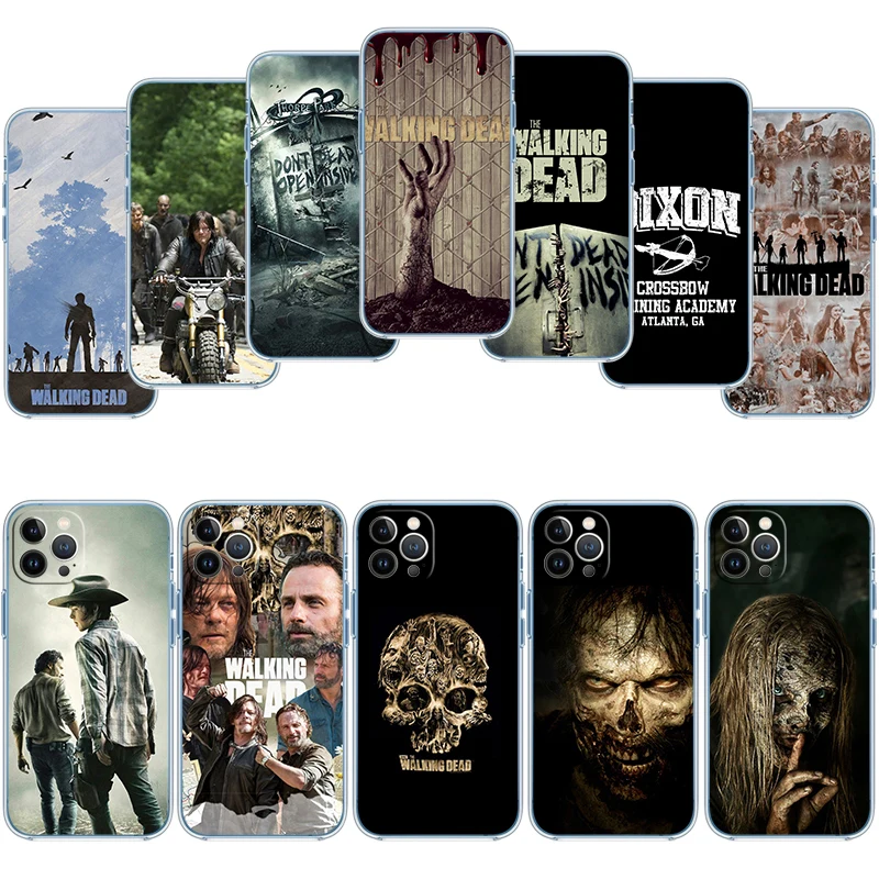 AD50 TWD the walking dead Funda para teléfono LG K22 K30 K40 K40S K41 K42 K50 K50S K51 K51S K52 K61 K62 K71 K92 Q60 Q61 V40 V50 V60