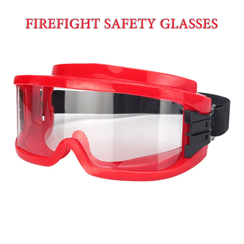 Firefight Fireproof Safety Glasses Anti-Splash Impact-Resistant Work Safety Protective Glasses For Fire Rescue Eye Protector