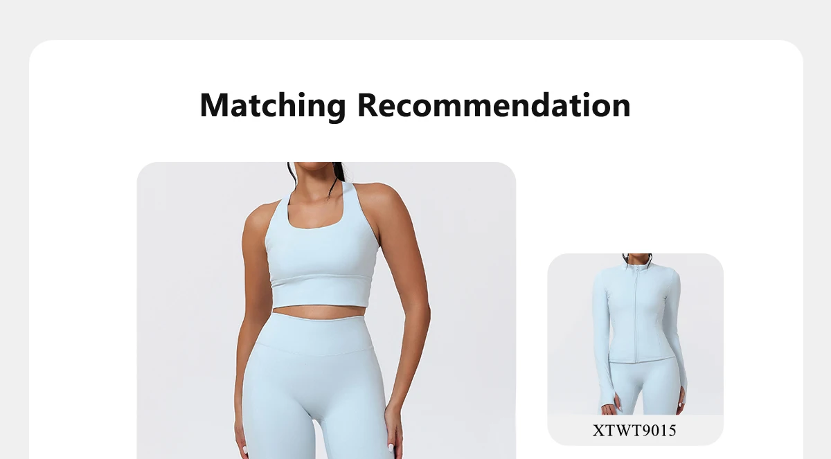 Hearuisavy Sommer-Laufsportweste mit gepolstertem BH, ECO Gym Push-Up-Yoga-Top für Damen, überkreuzter Rücken, U-Ausschnitt, Fitness-Unterwäsche – Detail 2