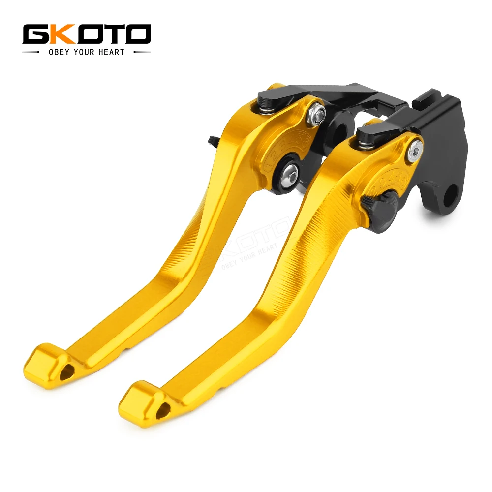 لسوزوكي GSXR1000 GSXR 1000 GSX-R1000 2009-2022 CNC قابل للتعديل قصيرة دواسة فرامل العتلات دراجة نارية الملحقات