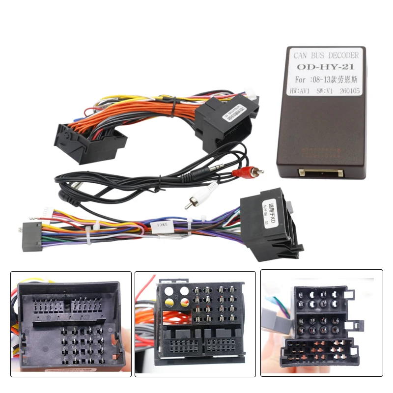 For Hyundai Genesis 2008-2013 9 Inch Dashboard Mounting Panel with Optional Wiring Harness CANBUS Decoder