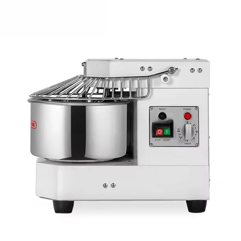 Golden Chef Small Baking Equipment Tabletop Top Spiral 8L 3kg Commercial Dough Spiral Mixer