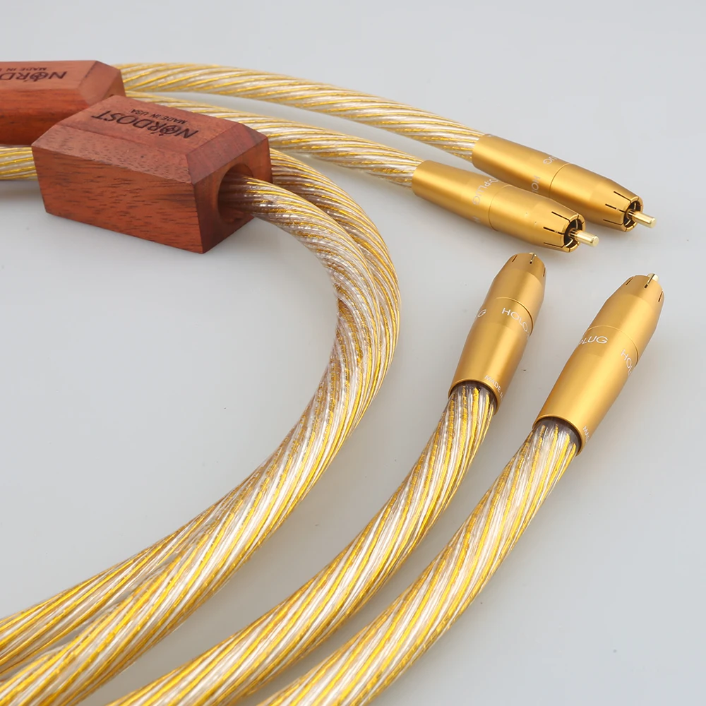 Hi-End Nordost ODIN  Gold RCA Audio Speaker Cable XLR Cord Hifi  Reference Interconnects  Wire Audiophile DVD Amplifier