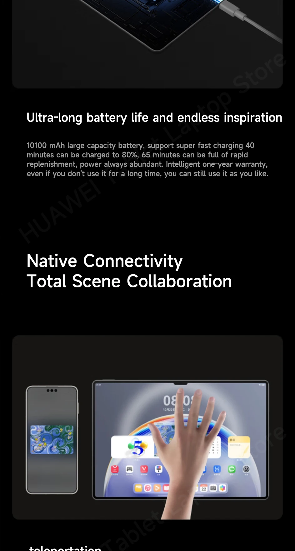 HUAWEI Tablet MatePad Pro 13.2 Inch 2025 PaperMatte Wifi/LTE OLED 2.8k 144Hz Harmony AI Rear Camera 50M 10100mAh