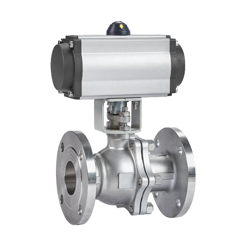 

Pneumatic ball valve stainless steel Q641F-16P high temperature steam cut-off control regulation DN6580025