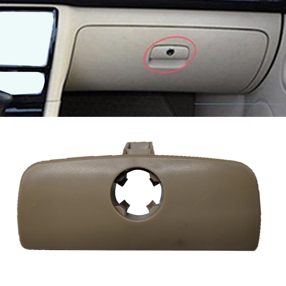 Car Interior Repair Glove Box Lock Cover Heat Resistant Anti-aging Pressure Resistant For Passat B5 1997-2005 Beige